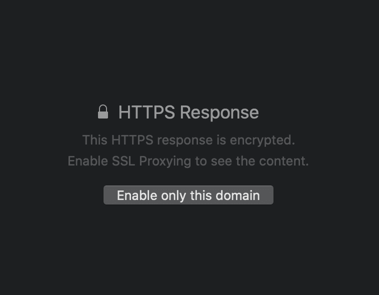 Enable Proxy